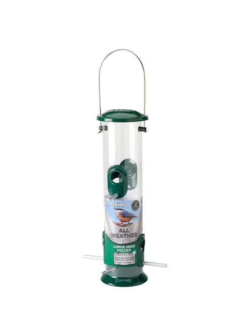 Peckish All Weather Large Seed Feeder - Mill Race Garden Centre