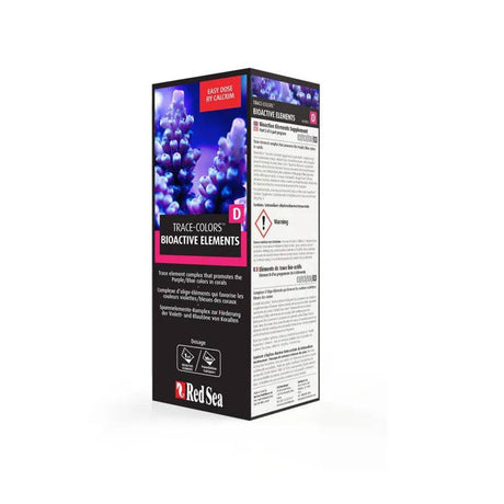 Red Sea Trace Colours Bioactive Elements D 500ml - Mill Race Garden Centre