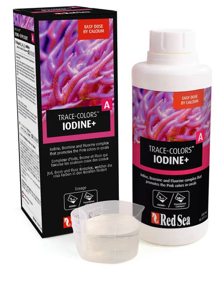 Red Sea Trace Colours Iodine A 500ml - Mill Race Garden Centre