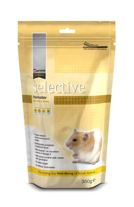 Selective Hamster Food 350g - Mill Race Garden Centre