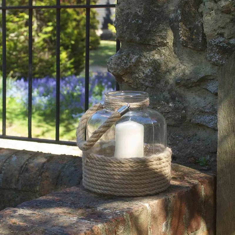 Summer Days Glass Lantern by Smart Garden