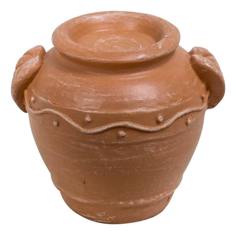Vivid Arts miniature terracotta urns for fairy garden accessories, detailed small clay planters for fairy garden décor