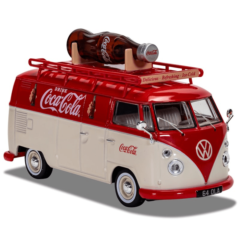 My Village Coca-Cola Volkswagen Campervan Cola Bottle 1:43