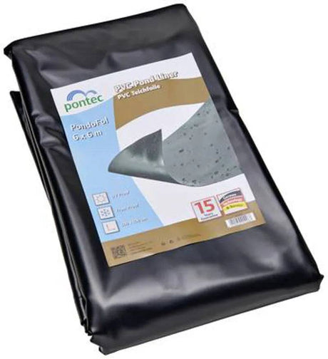 Pontec Black Pre-Packed 0.5 mm / 6 x 6 m - Mill Race Garden Centre