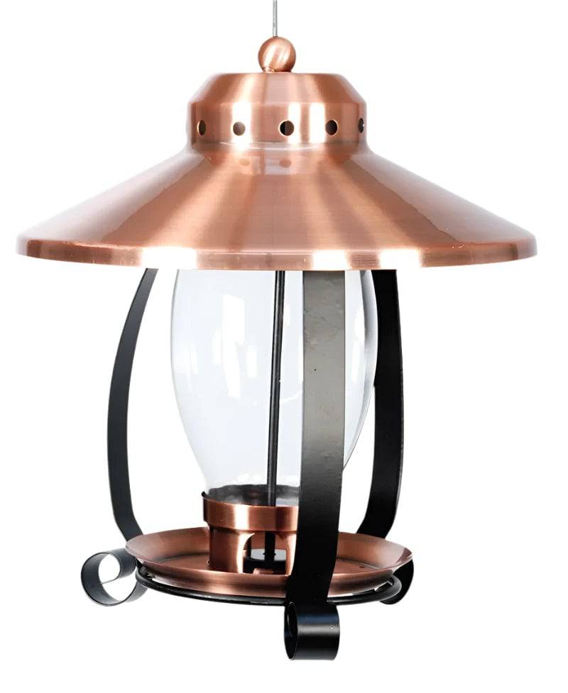 Panacea Products Copper-Finish Lantern Feeder - Mill Race Garden Centre