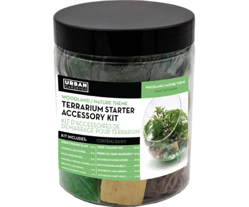 Terrarium Filler Kit - Woodland/Natural Theme - Mill Race Garden Centre