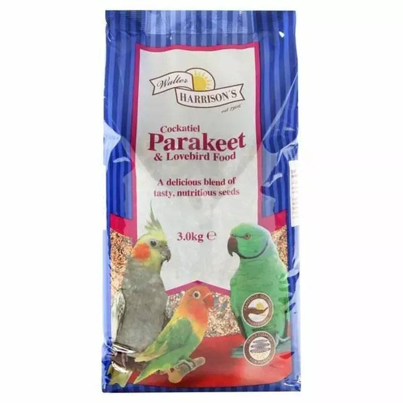 Cockatiel Parakeet and Lovebird Food 3kg - Mill Race Garden Centre