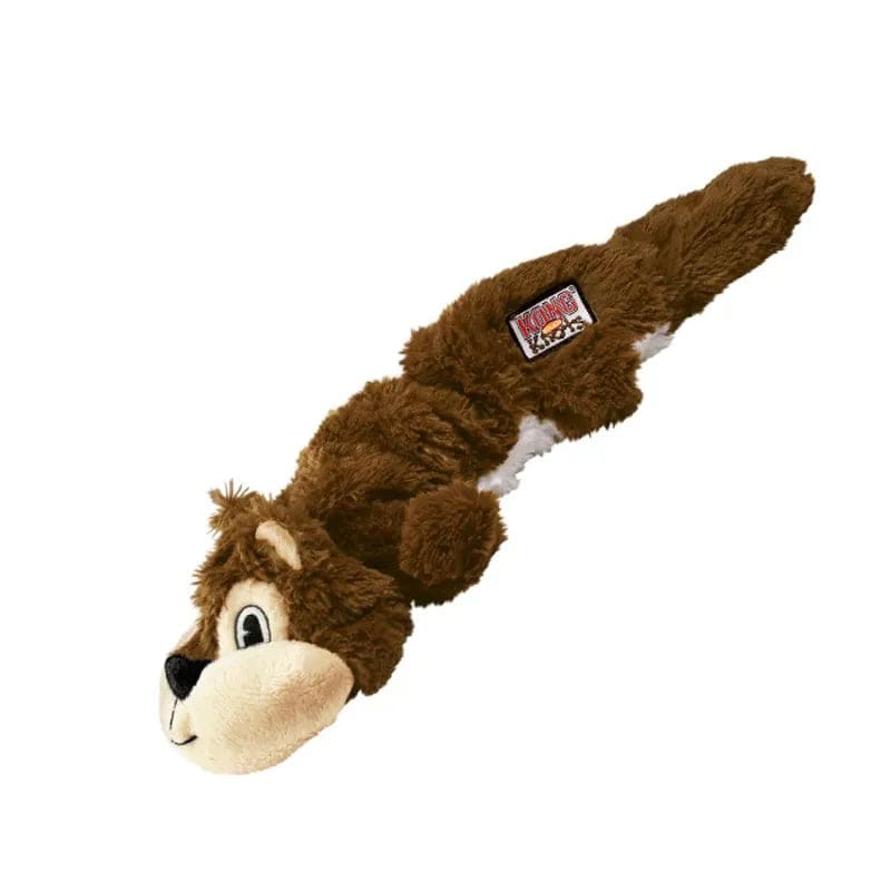 Kong Scrunch Knot Squirrel M/L Dog Toy