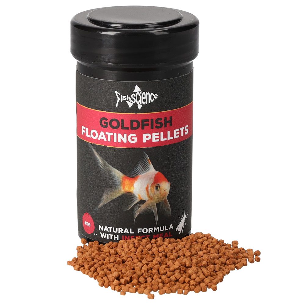 FishScience Goldfish Floating Pellets 110g - Mill Race Garden Centre