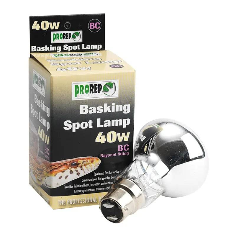 ProRep Basking Spot Lamp 40W Bayonet Camp