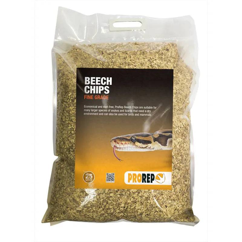 ProRep Beech Chips Fine 25 Litre Reptile Substrate - Mill Race Garden Centre