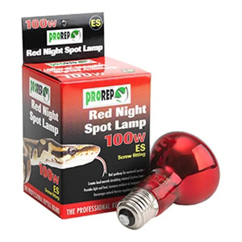 ProRep Red Night Spotlamp 100W Screw Fitting