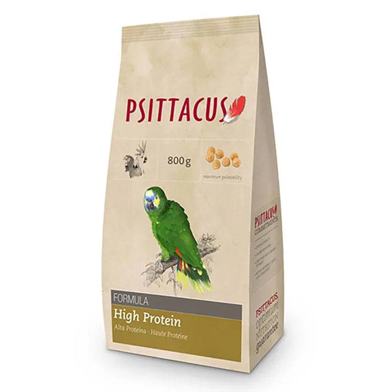 Psittacus High Protein 800g - Mill Race Garden Centre