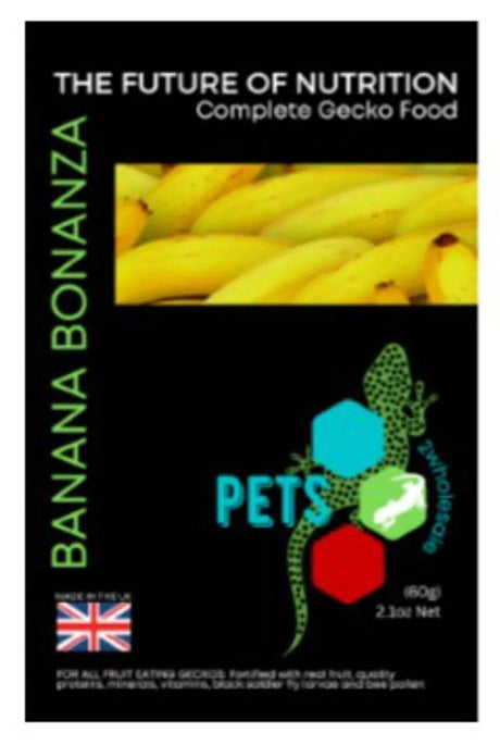 Gecko Banana Bonanza 60g - Mill Race Garden Centre