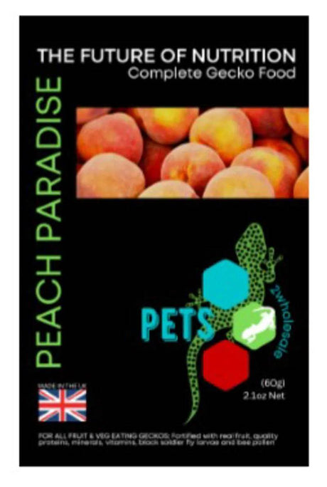 Gecko Peach Paradise 60g - Mill Race Garden Centre