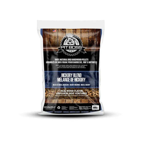 Pit Boss 9 KG Hickory Blend Hardwood Pellets - Mill Race Garden Centre