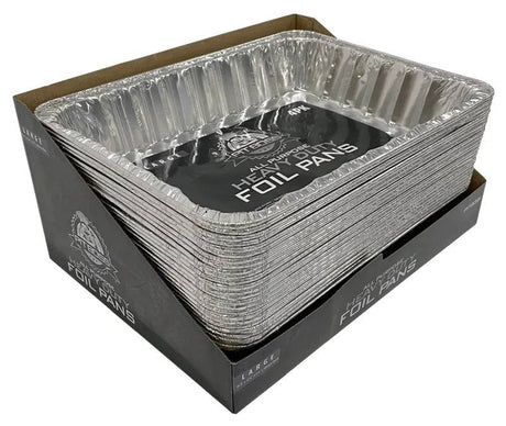 Pit Boss Foil Pans- All Purpose- Large 4 Pack - Mill Race Garden Centre