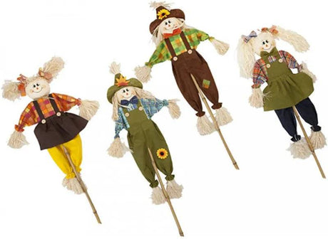 120cm Giant Scarecrow Garden Decoration Assorted - Mill Race Garden Centre