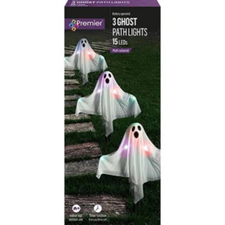 50cm Lit Ghost Path Markers - Mill Race Garden Centre