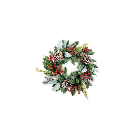 50CM Natural Eucalyptus Wreath - Mill Race Garden Centre