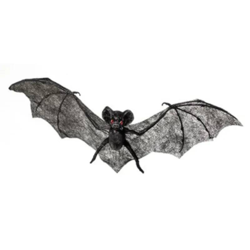 Halloween Black Bat Decoration 43cm