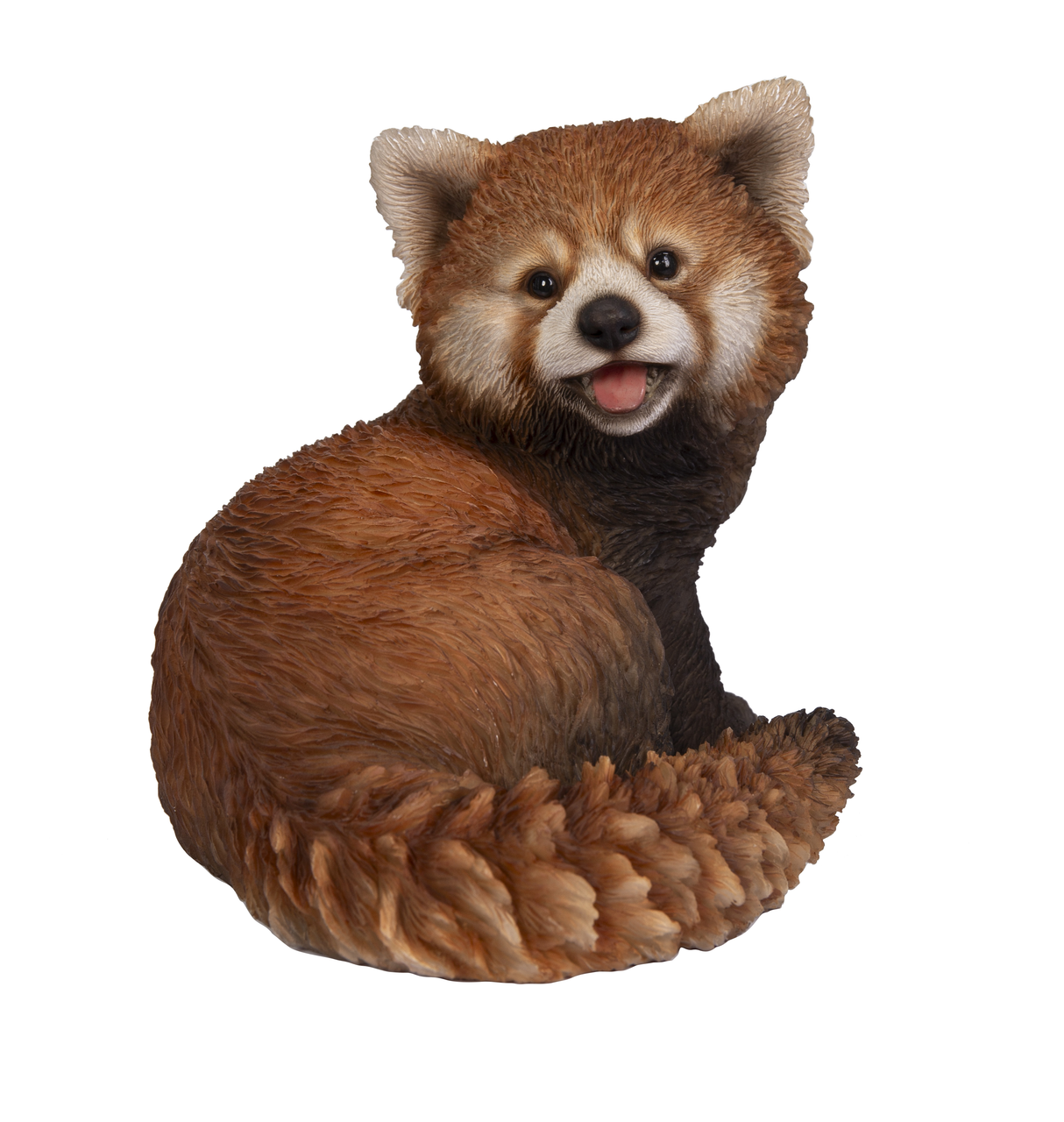 Red Panda Fox PetPal Resin Ornament By Vivid Arts - Mill Race Garden Centre