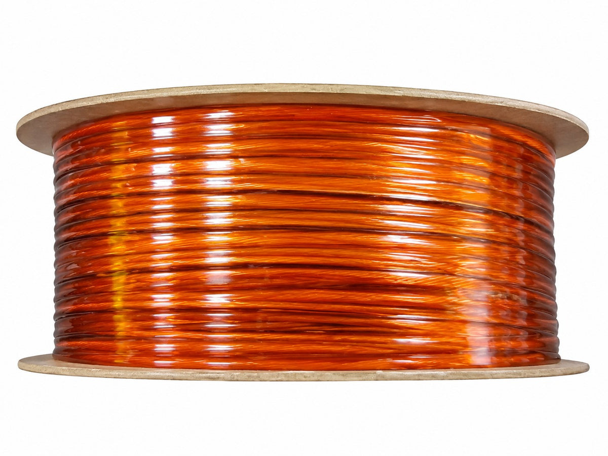 Flexible Red Wire On Reel Ribbon