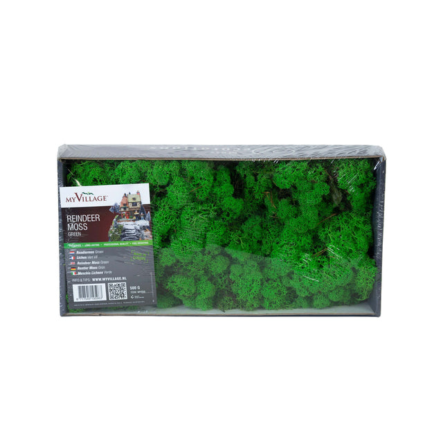 My Village Reindeer Moss Green 500g - Mill Race Garden Centre