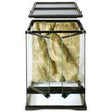 Exo Terra Full Glass Terrarium 30 x 30 x 45cm - Mill Race Garden Centre