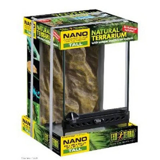 Exo Terra Nano Terrarium 20x20x30cm - Mill Race Garden Centre