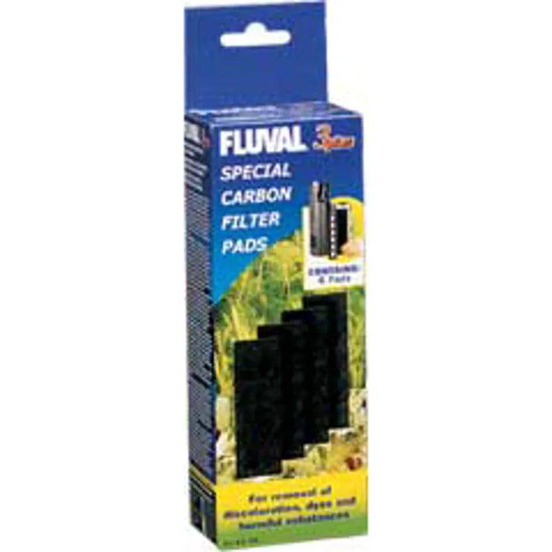 Fluval 3 Plus Carbon Filter Pads - Mill Race Garden Centre