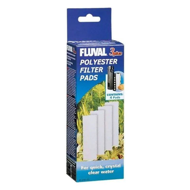 Fluval 3 Plus Polyester Filter Pads - Mill Race Garden Centre