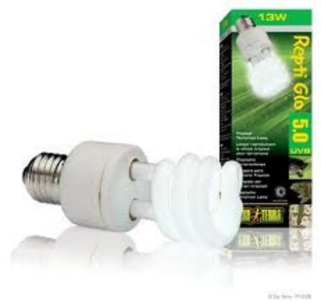 Repti Glo 5.0 13w Compact Lamp - Mill Race Garden Centre
