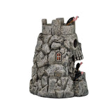 Lemax Spooky Town Skull Castle table accent featuring a haunted castle with spooky skull details for Halloween decor.