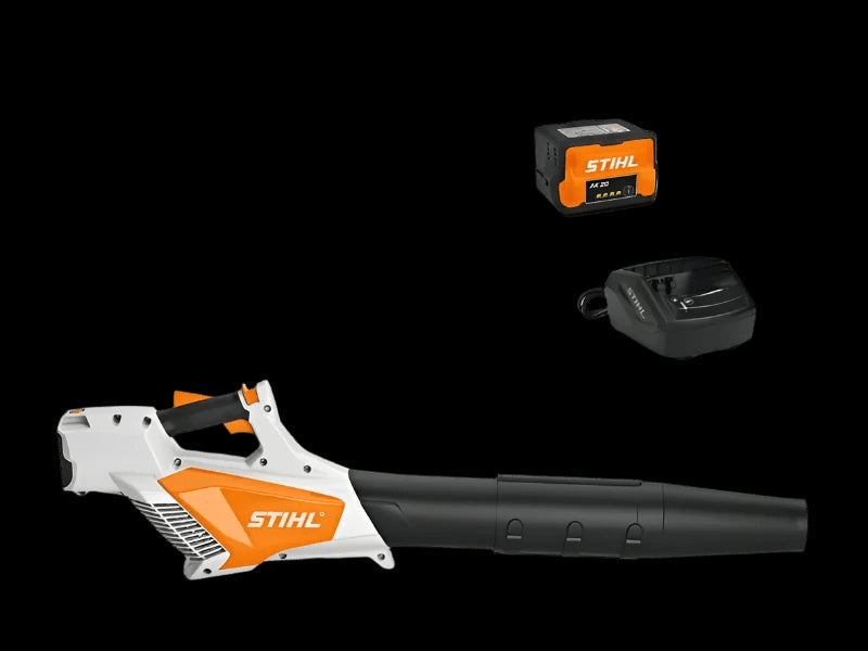 STIHL BGA 57 cordless Blower with AK20 Battery and AL 101 Charger - Mill Race Garden Centre