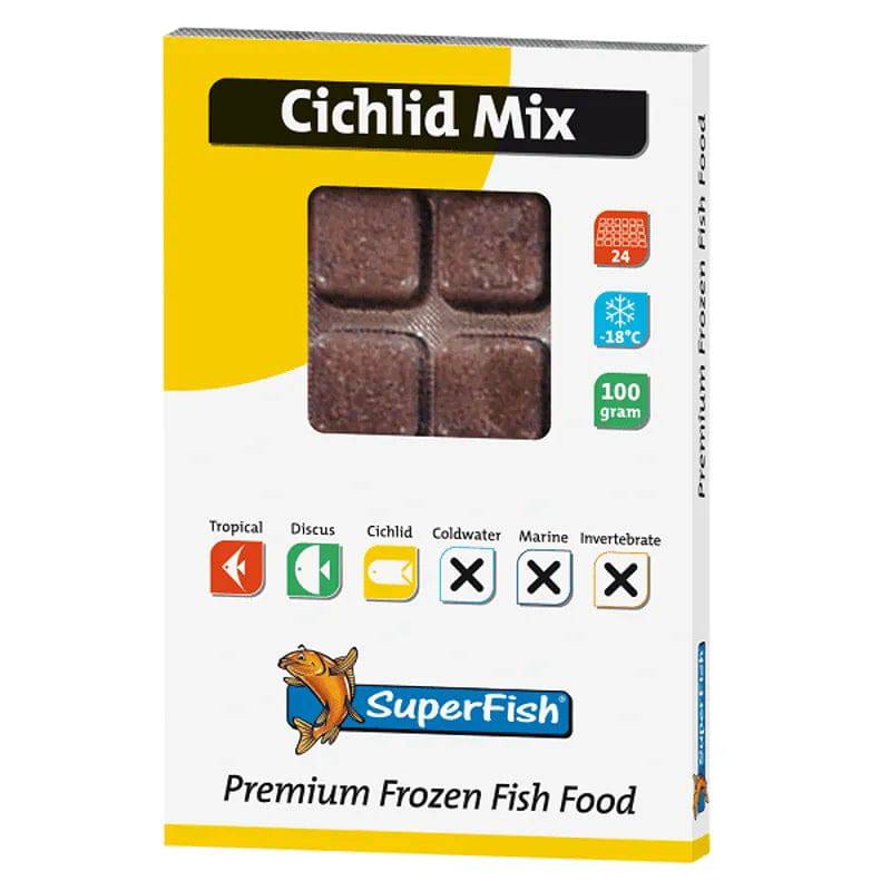 SuperFish Frozen Fish Food Cichlid Mix 100g