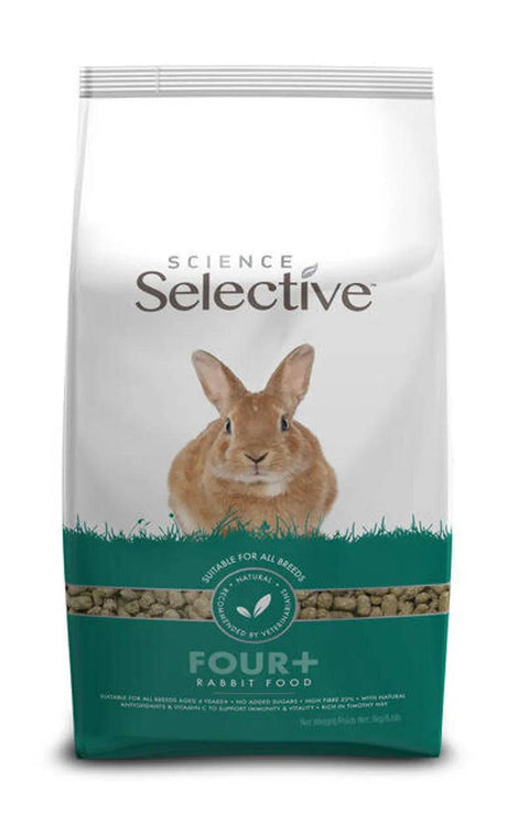 Seletive Four + Rabbit food 3kg - Mill Race Garden Centre