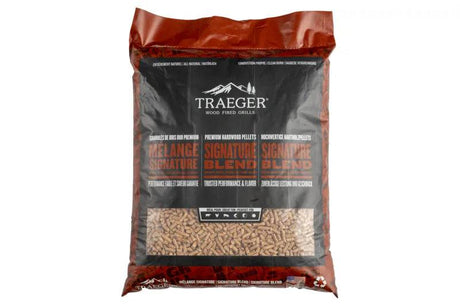 Traeger Signature Blend Pellets 9Kg Bag - Mill Race Garden Centre