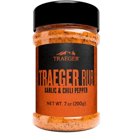 Traeger Garlic and Chili Powder Rub 200g - Mill Race Garden Centre