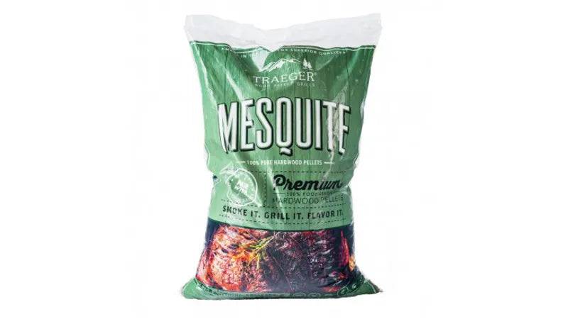 TRAEGER Mesquite Pellets 9 Kg Bag - Mill Race Garden Centre