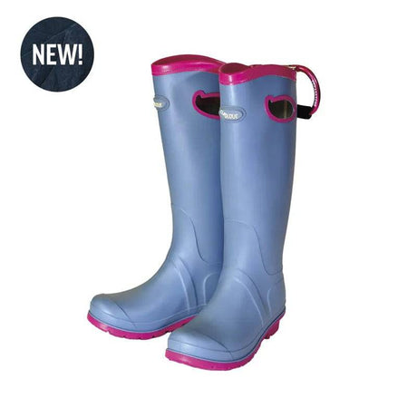 Ladies' Activity Boots Blue/Pink 3 - Mill Race Garden Centre