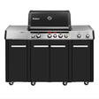 Enders UNIQ PRO 3 IK Kitchen Turbo Gas BBQ - Mill Race Garden Centre