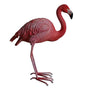 Realistic flamingo ornament made of resin by Vivid Arts, showcasing a detailed pink flamingo figure for decorative purposes.