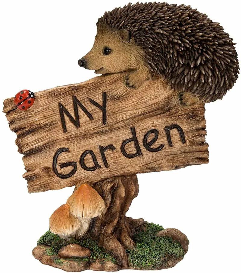 My Garden Sign Hedgehog F - Mill Race Garden Centre