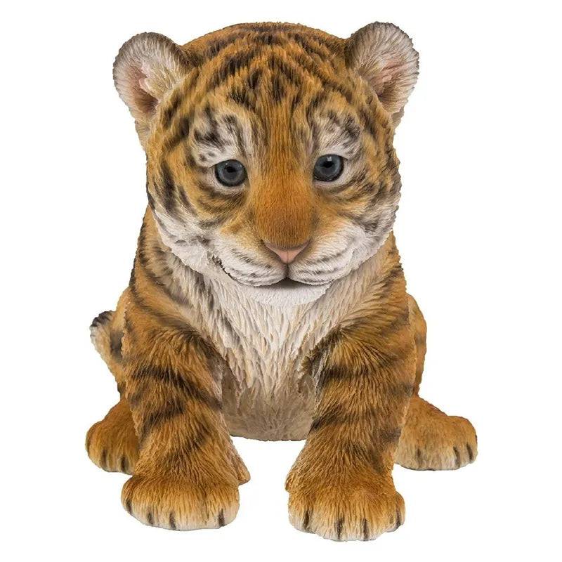 Pet Pals Tiger Cub Resin Ornament by Vivid Arts