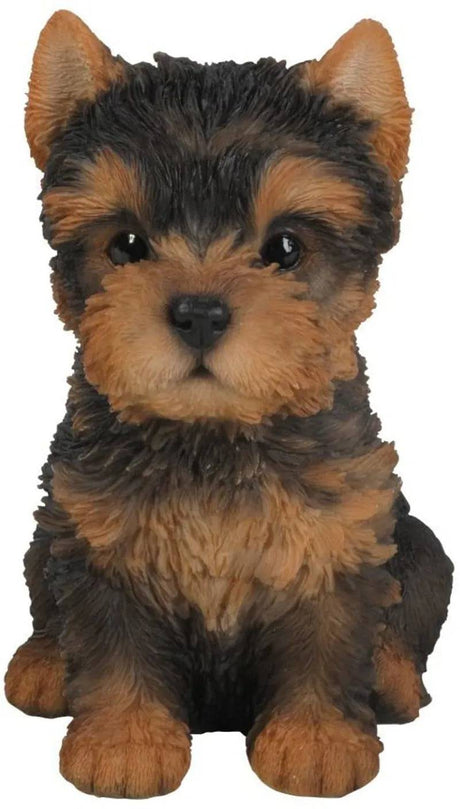 Pet Pals Yorkshire Terrier Pup Ornament Size F by Vivid Arts - Mill Race Garden Centre