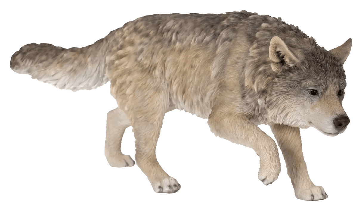 Real Life Prowling Wolf Ornament Size D By Vivid Arts