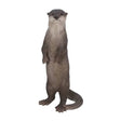 Real Life Standing Otter Ornament Size B by Vivid Arts - Mill Race Garden Centre