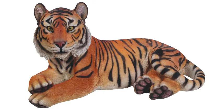 Real Life Tiger Ornament Size B by Vivid Arts - Mill Race Garden Centre