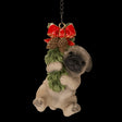 Vivid Arts Christmas Hanging Pug Puppy Ornament Size G - Mill Race Garden Centre